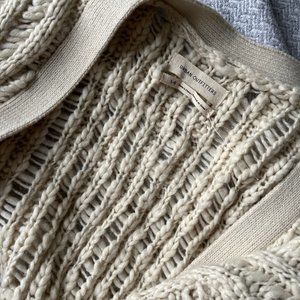 Urban Outfitters cream knit cardigan